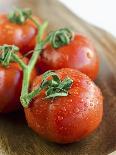 Rinsed Tomatoes with Water Droplets-Clara Gonzalez-Mounted Photographic Print