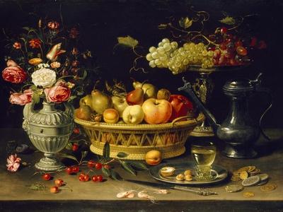 Still Life of Fruit and Flowers, 1608 - 1621