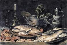 Table with Cakes, Chicken and Olives-Clara Peeters-Giclee Print