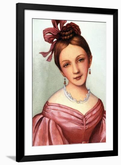 Clara Schumann (1819-1896)-null-Framed Giclee Print