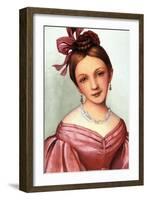 Clara Schumann (1819-1896)-null-Framed Giclee Print