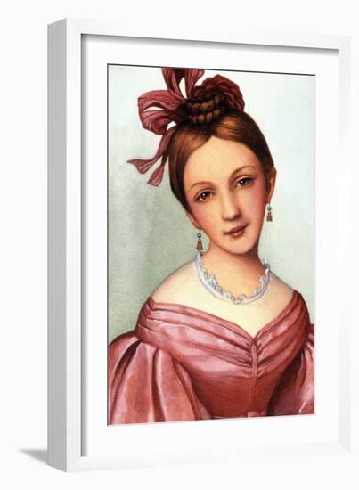 Clara Schumann (1819-1896)-null-Framed Giclee Print