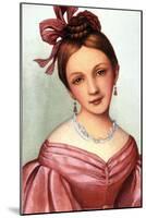 Clara Schumann (1819-1896)-null-Mounted Giclee Print