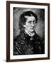 Clara Schumann by Lenbach-Franz Seraph von Lenbach-Framed Giclee Print