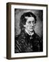 Clara Schumann by Lenbach-Franz Seraph von Lenbach-Framed Giclee Print