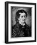 Clara Schumann by Lenbach-Franz Seraph von Lenbach-Framed Giclee Print