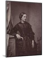 Clara Schumann, German Pianist and Composer, 19th Century-Franz Hanfstaengl-Mounted Giclee Print