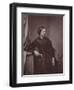 Clara Schumann, German Pianist and Composer, 19th Century-Franz Hanfstaengl-Framed Premium Giclee Print
