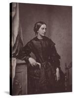 Clara Schumann, German Pianist and Composer, 19th Century-Franz Hanfstaengl-Stretched Canvas