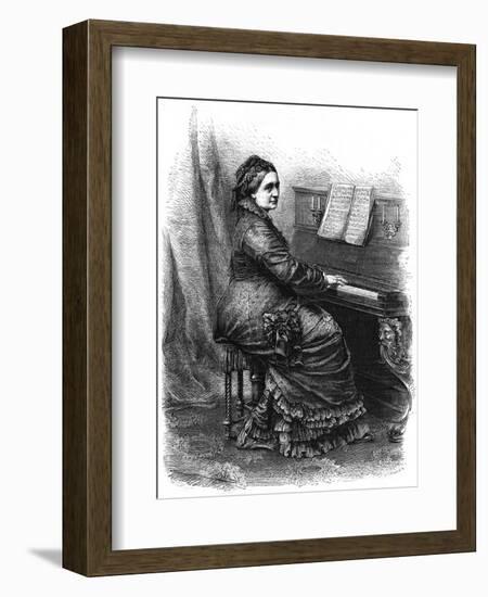 Clara Schumann, Girls Own-null-Framed Art Print