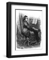 Clara Schumann, Girls Own-null-Framed Art Print