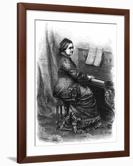 Clara Schumann, Girls Own-null-Framed Art Print