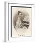 Clara Schumann Nee Wieck German Musician Wife of Robert Schumann as a Young Woman-null-Framed Photographic Print