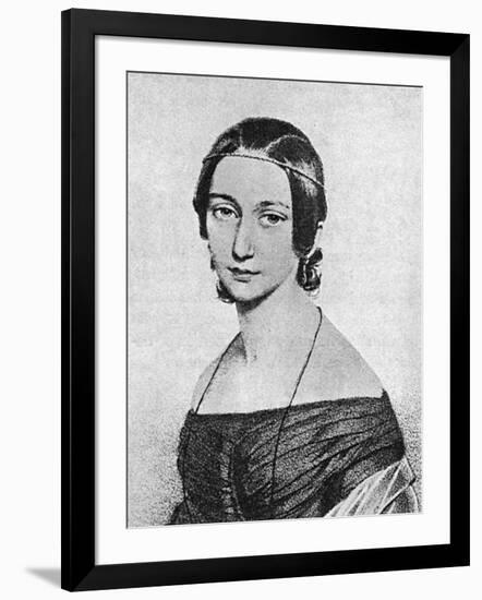 Clara Schumann Young-null-Framed Photographic Print