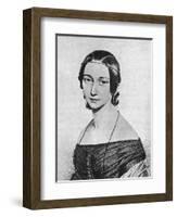 Clara Schumann Young-null-Framed Photographic Print