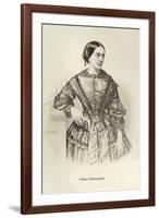 Clara Schumann-null-Framed Art Print