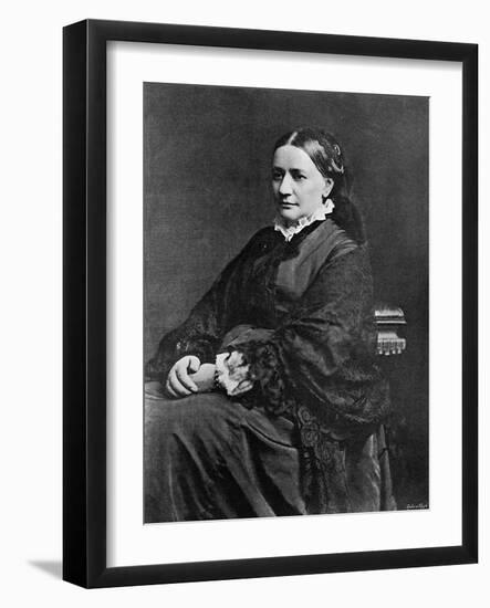 Clara Schumann-null-Framed Art Print