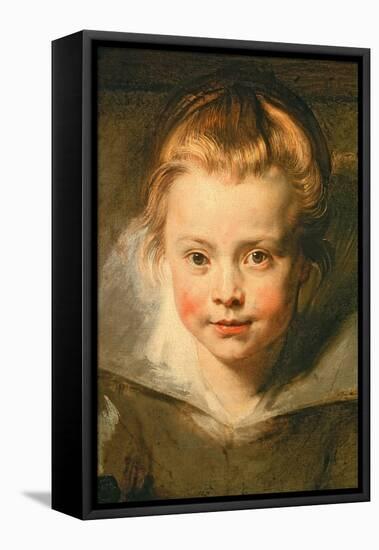 Clara Serena, circa 1616-Peter Paul Rubens-Framed Stretched Canvas