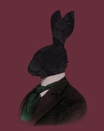 'Rabbit Man' Giclee Print - Clara Wells | AllPosters.com