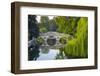 Clare and King's College Bridges over River Cam, the Backs, Cambridge, Cambridgeshire, England-Alan Copson-Framed Photographic Print