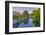 Clare and King's College Bridges over River Cam, the Backs, Cambridge, Cambridgeshire, England-Alan Copson-Framed Photographic Print