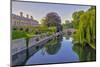 Clare and King's College Bridges over River Cam, the Backs, Cambridge, Cambridgeshire, England-Alan Copson-Mounted Photographic Print