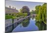 Clare and King's College Bridges over River Cam, the Backs, Cambridge, Cambridgeshire, England-Alan Copson-Mounted Photographic Print