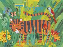 C is for Clara Crocodile-Clare Beaton-Giclee Print