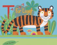 T is for Timmy Tiger-Clare Beaton-Giclee Print