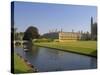 Clare College and Kings College Chapel, Cambridge, Cambridgeshire, England, United Kingdom, Europe-Neale Clarke-Stretched Canvas