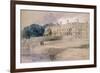 Clare Hall, Cambridge, 1846-John Gilbert-Framed Giclee Print