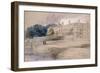 Clare Hall, Cambridge, 1846-John Gilbert-Framed Giclee Print