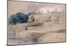 Clare Hall, Cambridge, 1846-John Gilbert-Mounted Giclee Print