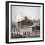 Clare Market, Westminster, London, 1815-George Shepherd-Framed Giclee Print