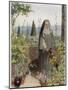 Clare of Assisi Tending to Plants-Eleanor Fortescue Brickdale-Mounted Photographic Print