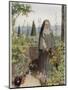 Clare of Assisi Tending to Plants-Eleanor Fortescue Brickdale-Mounted Photographic Print