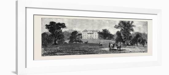 Claremont House, Esher, the Future Residence of the Duke and Duchess of Albany-null-Framed Giclee Print