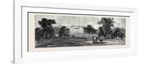 Claremont House, Esher, the Future Residence of the Duke and Duchess of Albany-null-Framed Giclee Print