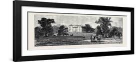 Claremont House, Esher, the Future Residence of the Duke and Duchess of Albany-null-Framed Giclee Print