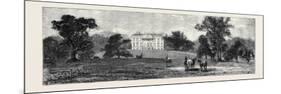 Claremont House, Esher, the Future Residence of the Duke and Duchess of Albany-null-Mounted Giclee Print