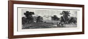 Claremont House, Esher, the Future Residence of the Duke and Duchess of Albany-null-Framed Giclee Print