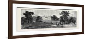 Claremont House, Esher, the Future Residence of the Duke and Duchess of Albany-null-Framed Premium Giclee Print