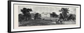 Claremont House, Esher, the Future Residence of the Duke and Duchess of Albany-null-Framed Premium Giclee Print