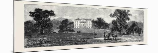 Claremont House, Esher, the Future Residence of the Duke and Duchess of Albany-null-Mounted Premium Giclee Print