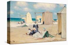 Beach at Dinard-Clarence Alphonse Gagnon-Premium Giclee Print
