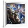 Clarence Clemons-Shen-Framed Art Print