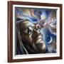 Clarence Clemons-Shen-Framed Art Print