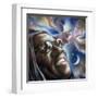 Clarence Clemons-Shen-Framed Art Print