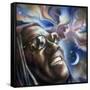 Clarence Clemons-Shen-Framed Stretched Canvas