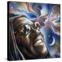 Clarence Clemons-Shen-Stretched Canvas